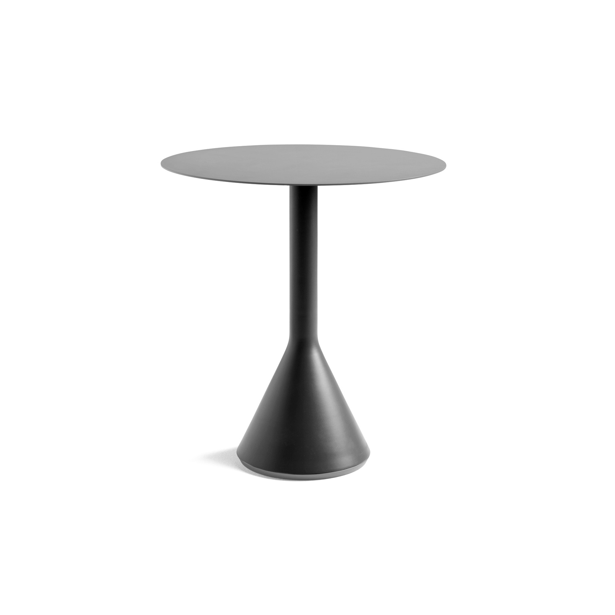 table cône Ø70 cm - Palissade anthracite - HAY