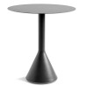 Ø70 cm cone table - Palissade anthracite - HAY