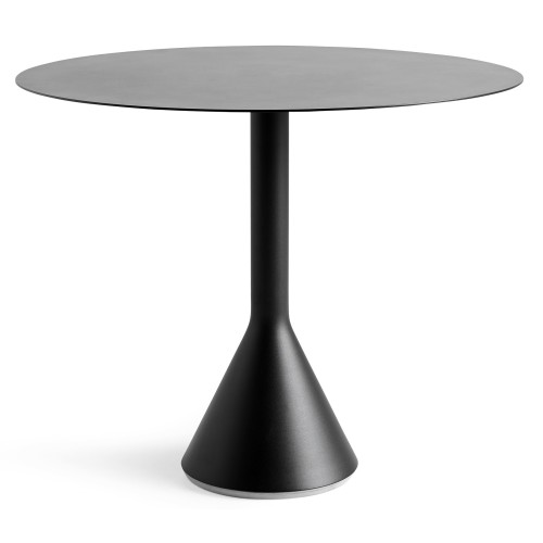 table cône Ø90 cm - Palissade anthracite - HAY