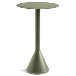 Ø60 x 105 cm cone high table - Palissade olive - HAY