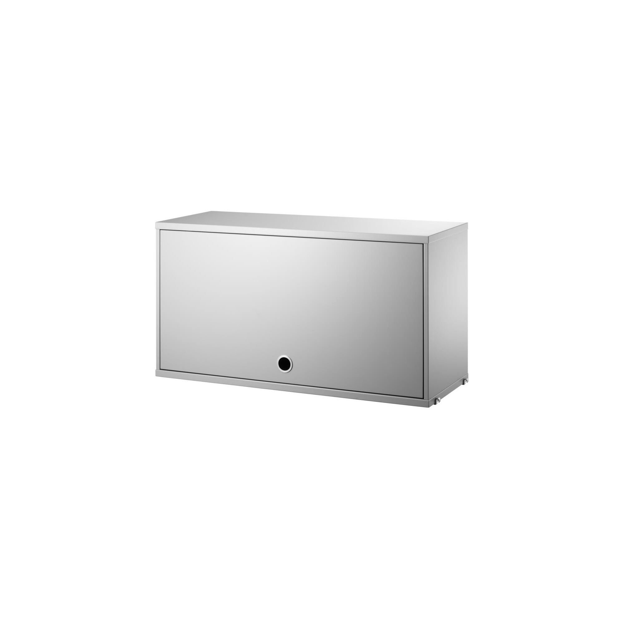 Cabinet flip door - grey - W78xD30xH42 cm - String Furniture