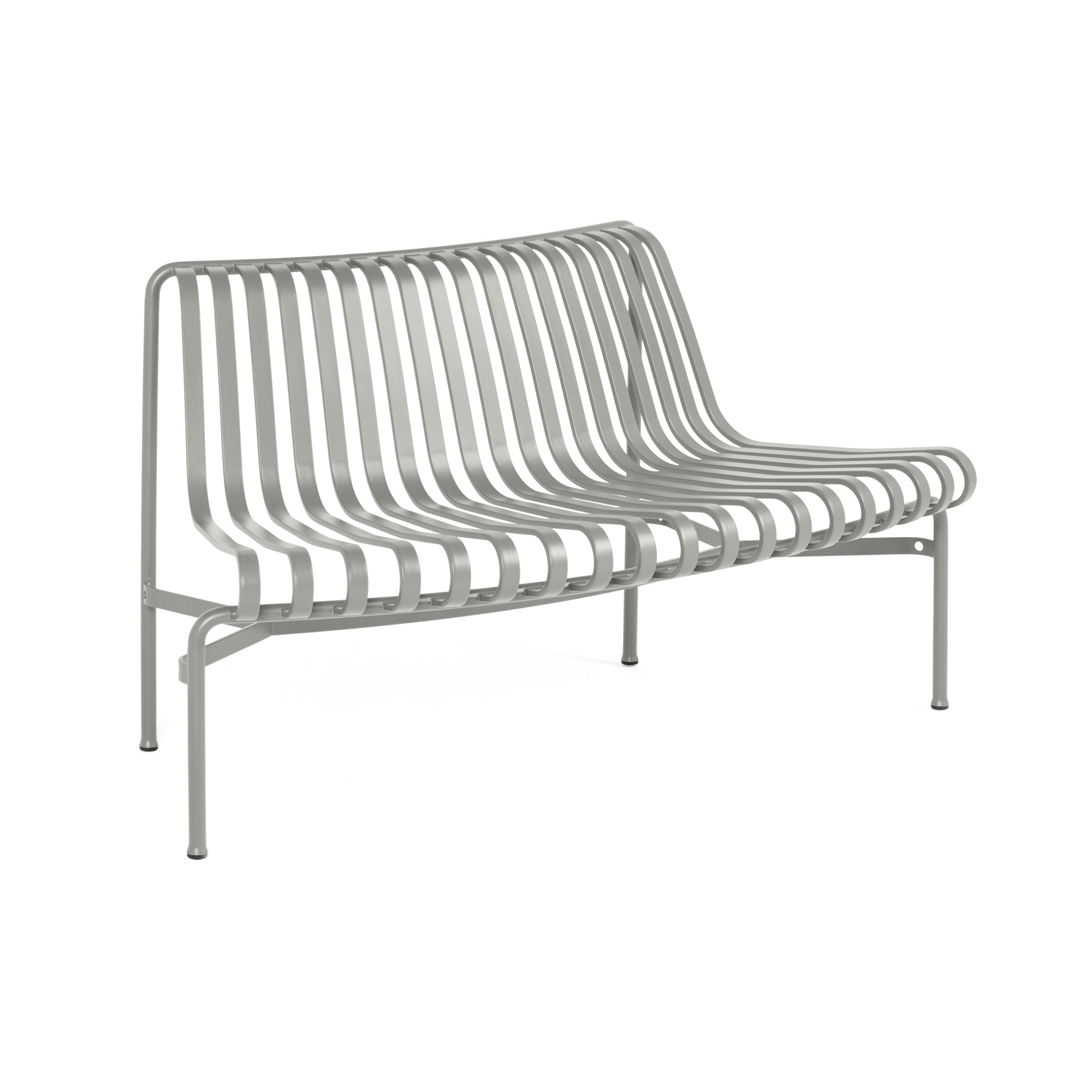 banc de table out - Palissade Park gris - HAY