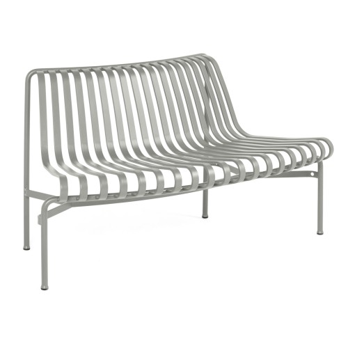 dining bench out - Palissade park grey - HAY