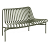 dining bench out - Palissade park olive - HAY