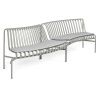 bancs de table in out - 2 coussins d'assise - Palissade Park - HAY