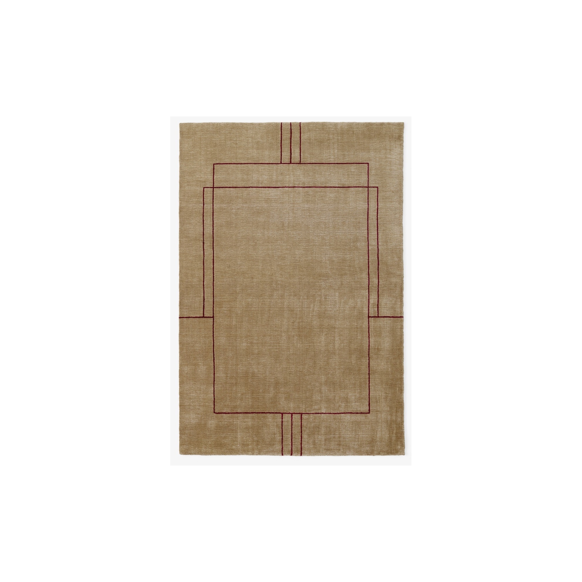 Bombay Golden Brown 200x300cm - Cruise Rug - &Tradition