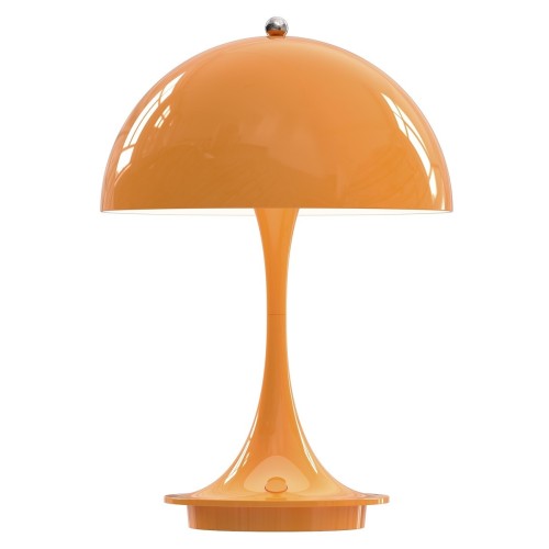 Louis Poulsen – Lampe Panthella Portable 160, métal orange