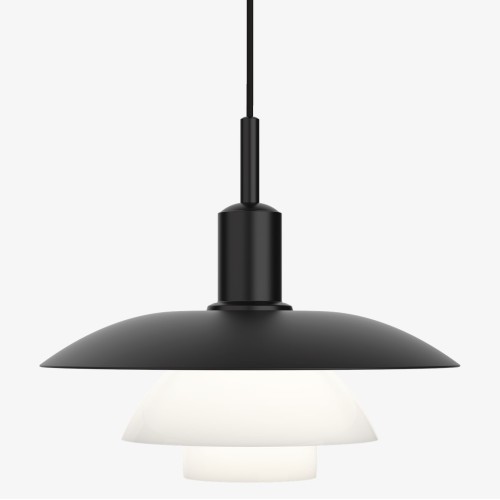 PH5/5 Pendant – black/glass - Louis Poulsen