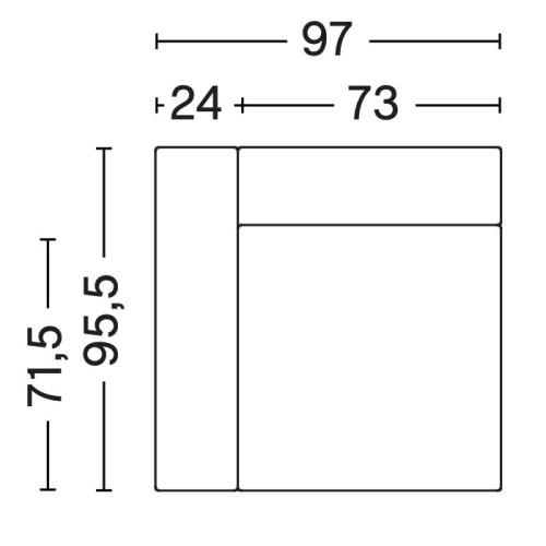 1062 – Mags - HAY modular sofa