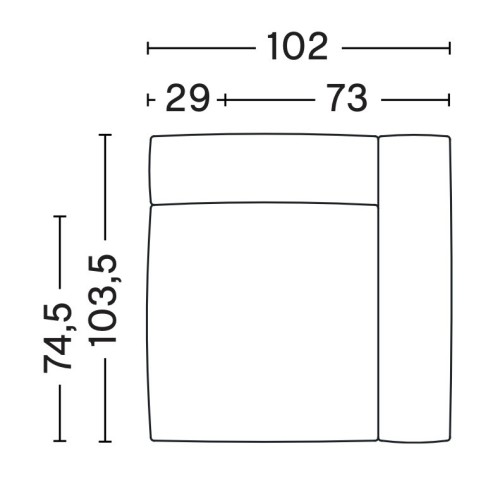 S1061 – Mags Soft - canapé modulable HAY