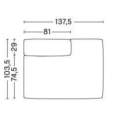 S9302 – Mags Soft / Soft Low - canapé modulable HAY