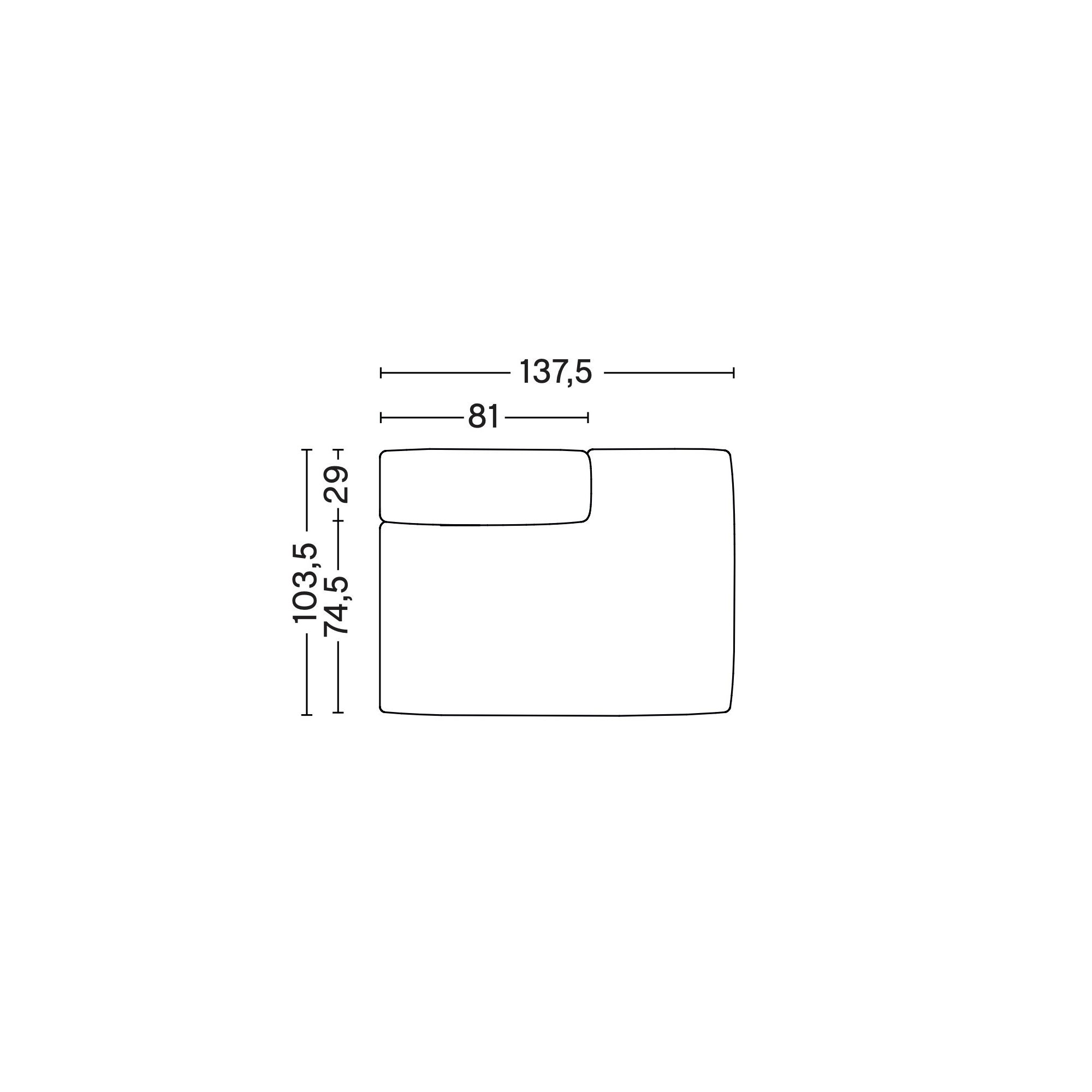 S9302 – Mags Soft / Soft Low - canapé modulable HAY