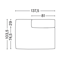 S9301 – Mags Soft / Soft Low - canapé modulable HAY