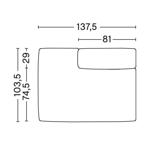 S9301 – Mags Soft / Soft Low - canapé modulable HAY