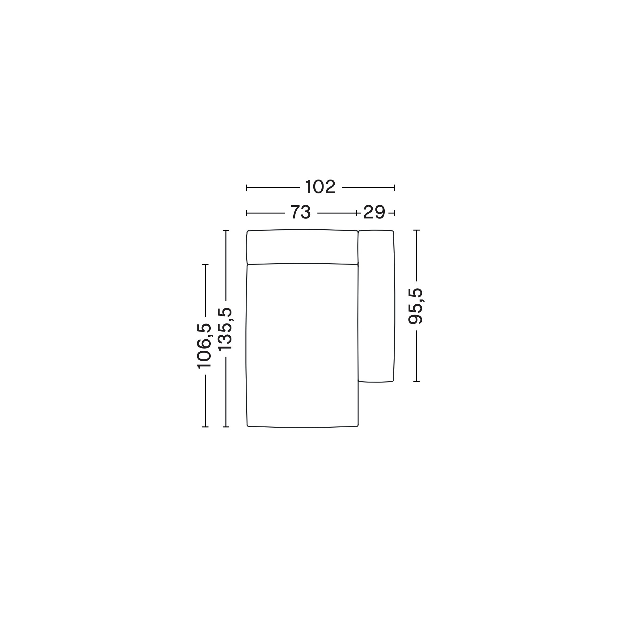 S8161 – Mags Soft - canapé modulable HAY