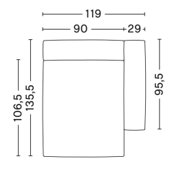 S8261 – Mags Soft - canapé modulable HAY