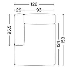 S7262 – Mags Soft - canapé modulable HAY