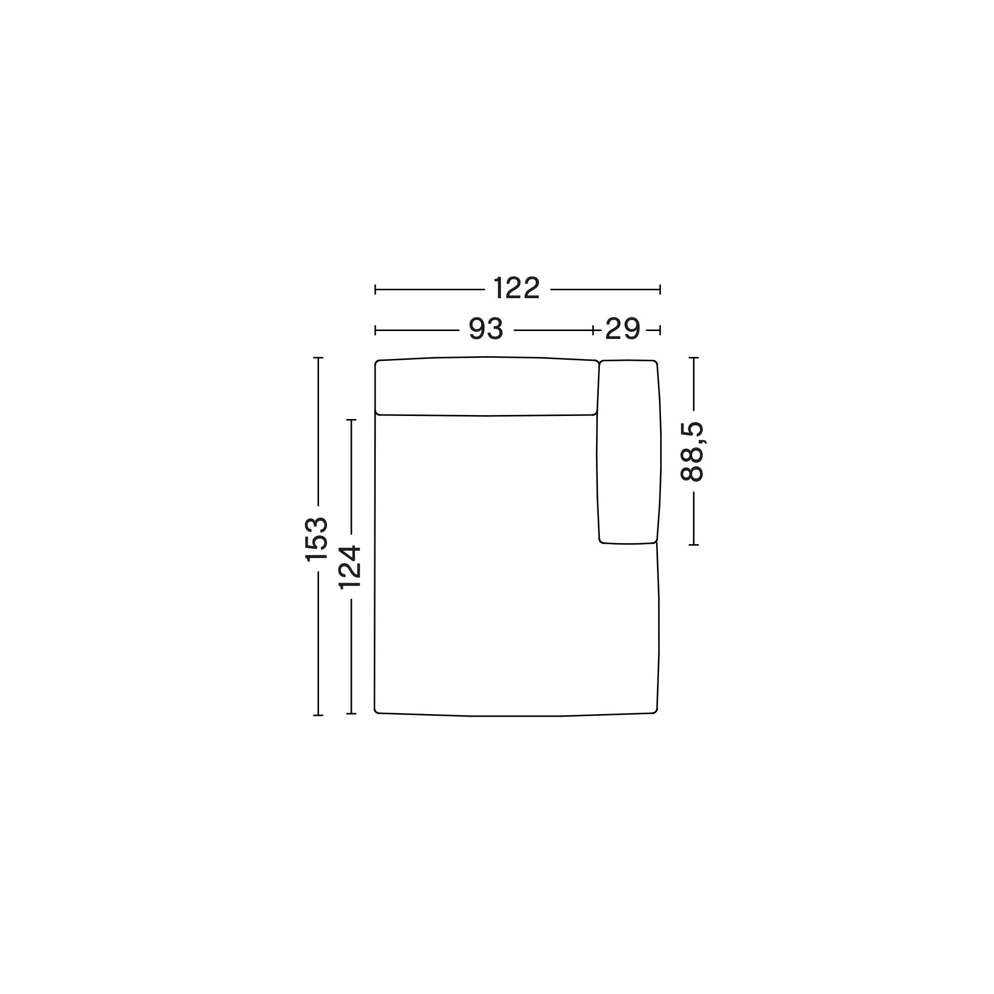 S7265 – Mags Soft Low - canapé modulable HAY - HAY