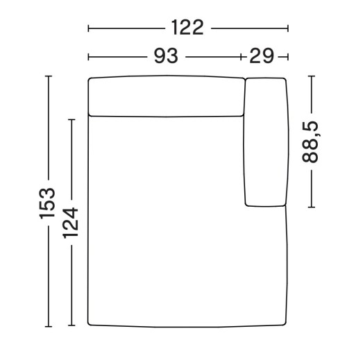 S7265 – Mags Soft Low - canapé modulable HAY - HAY