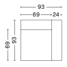 1861 – Mags / Mags Low Armrest - HAY modular sofa