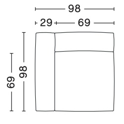 S1862 - Mags Soft - canapé modulable HAY - HAY