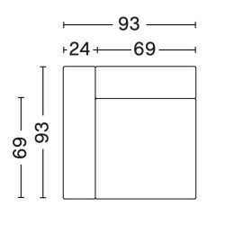 1862 – Mags / Mags Low Armrest - canapé modulable HAY