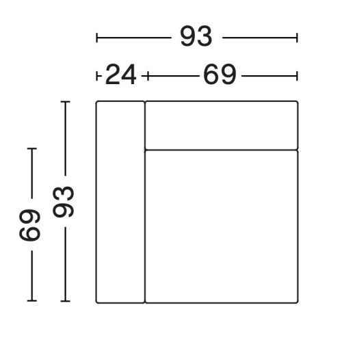 1862 – Mags / Mags Low Armrest - HAY modular sofa