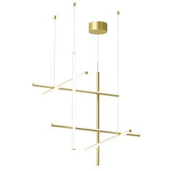 suspension Coordinates S3 – anodisé champagne – Flos (F1850044)