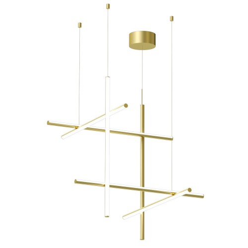 suspension Coordinates S3 CL III – anodisé champagne – Flos (F1846044)