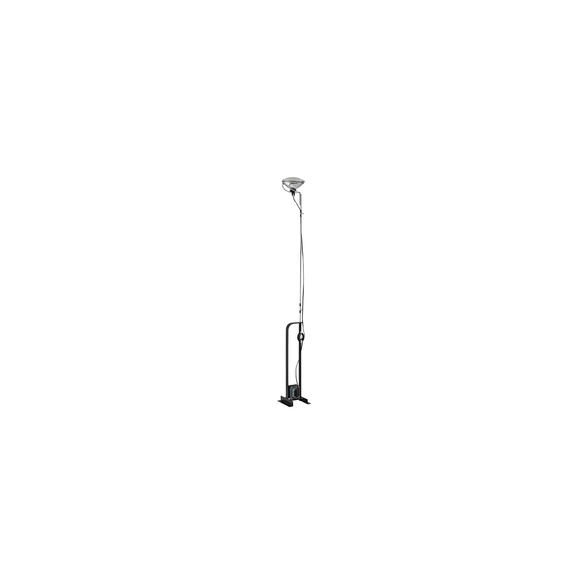 Toio LED floor lamp – black (F7630030) - Flos