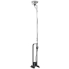 Toio LED floor lamp – black (F7630030) - Flos