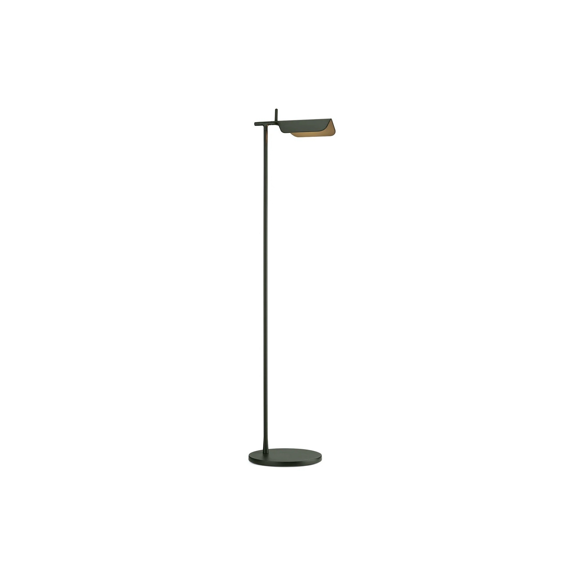 Tab F floor lamp – dark green (F6564031) - Flos