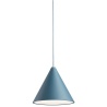 String Light pendant – blue cone / touch dimmer – Flos