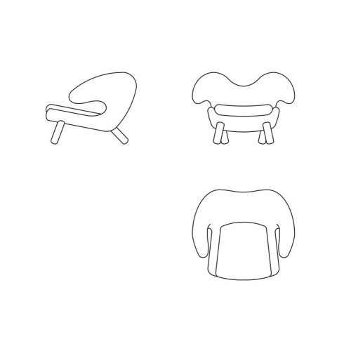 Pelican Chair without Button - House of Finn Juhl