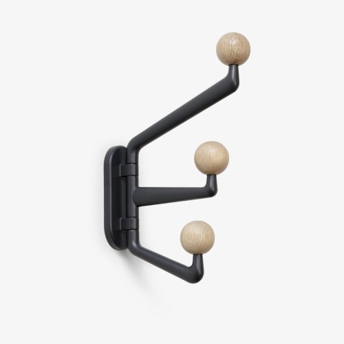 Coat Hook SC74 - wood knobs - &Tradition