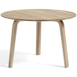 matt lacquered oak - Ø60xH39cm - Bella coffee table - HAY