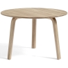 chêne vernis mat - Ø60xH39cm - table basse Bella - HAY