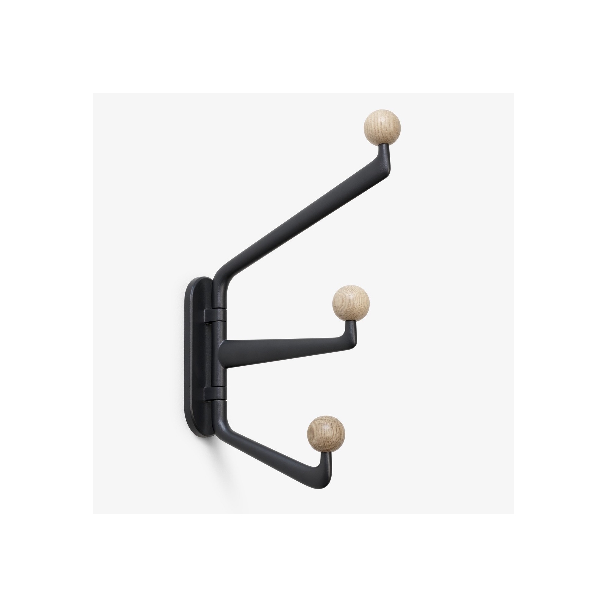 Coat Hook SC75 - wood knobs - &Tradition