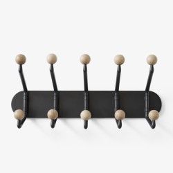 Coat Hanger SC76 - wood knobs - &Tradition