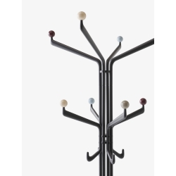 Coat Stand SC77 - coloured knobs - &Tradition