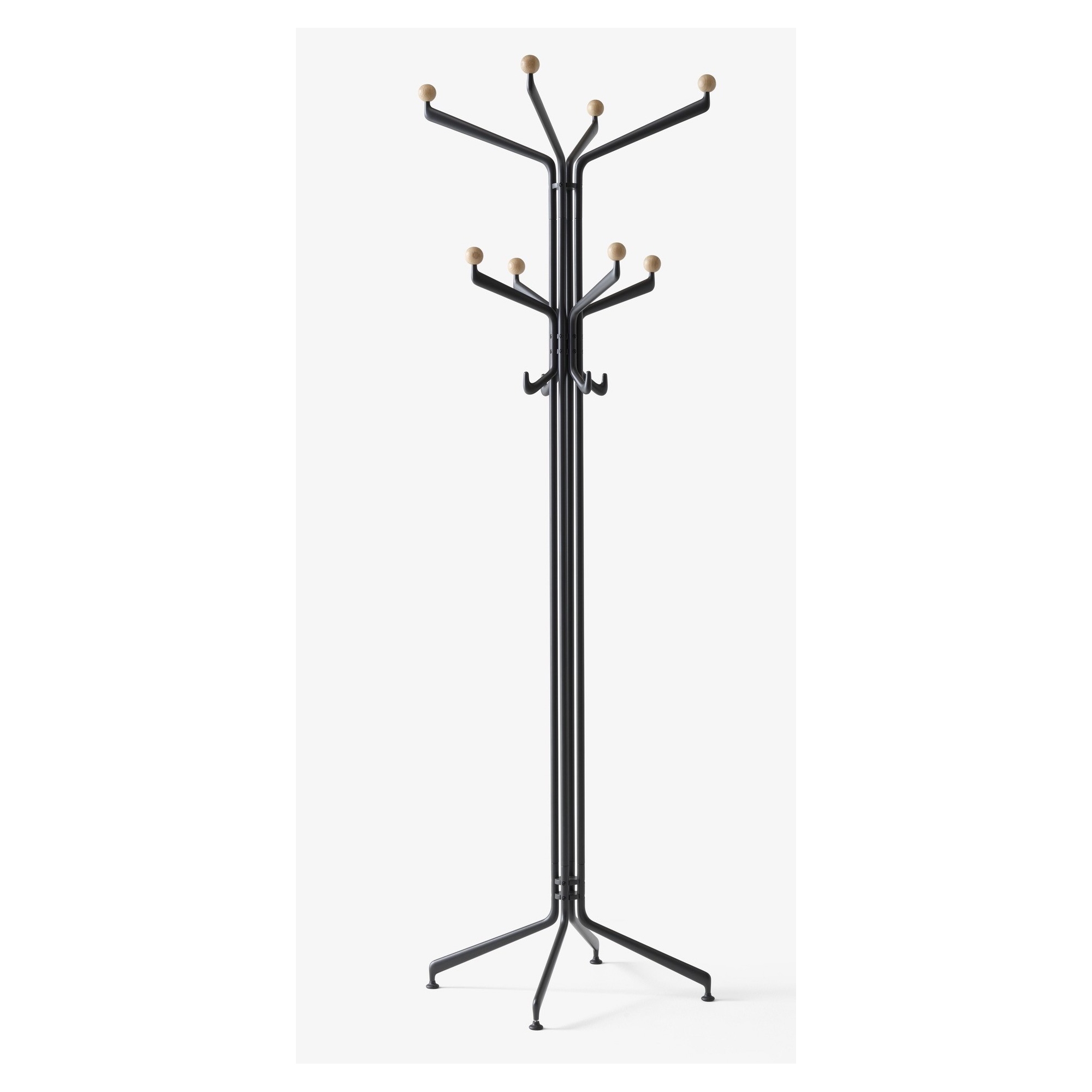 Coat Stand SC77 - wood knobs - &Tradition