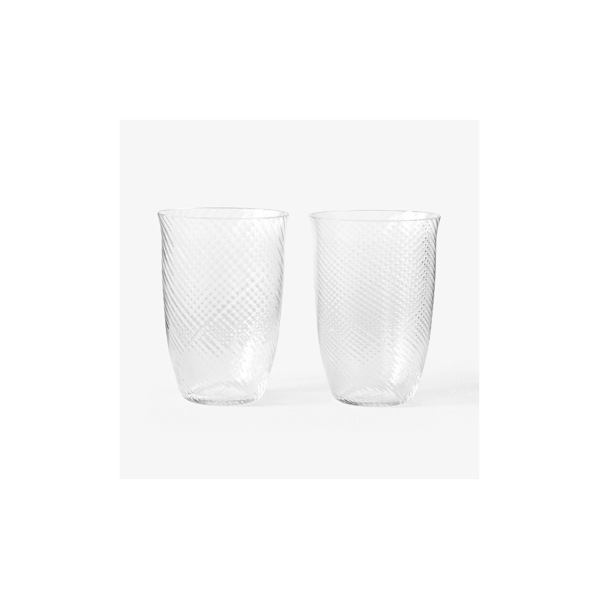 2 Glasses Collect 400ml Clear – SC61 - &Tradition