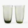 2 Glasses Collect 165ml Moss – SC60 - &Tradition