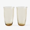 2 verres Collect 165ml Ambre – SC60 - &Tradition