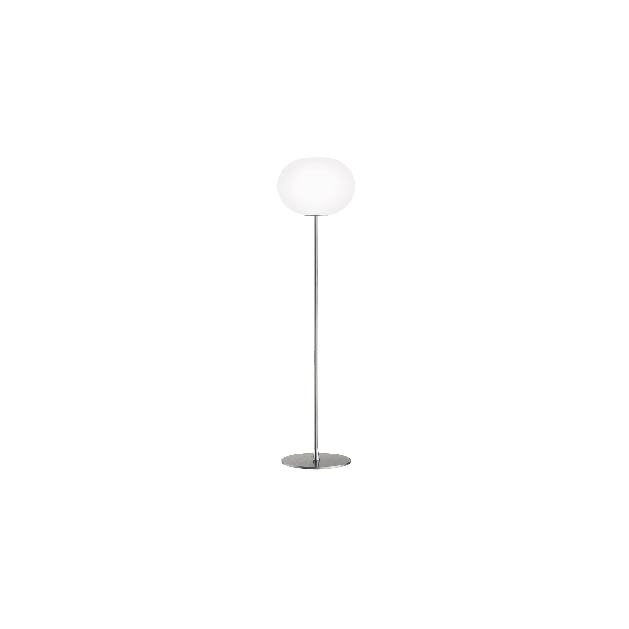 lampadaire Glo-Ball F3 – gris argenté (F3030000) - Flos