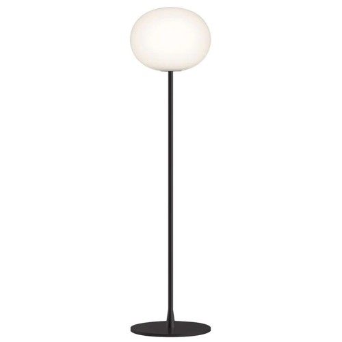 Glo-Ball F1 floor lamp – matt black (F3031031) - Flos