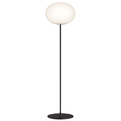 Glo-Ball F3 floor lamp – matt black (F3030031) - Flos