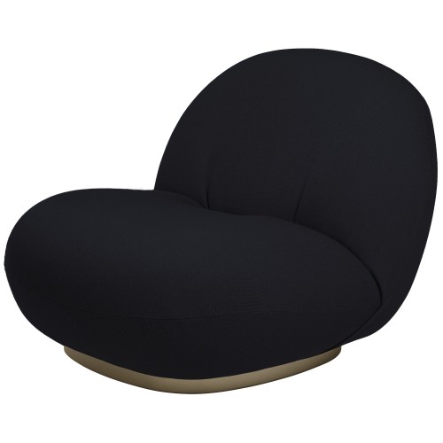 Vidar 554, base gold fixe – Fauteuil Pacha - Gubi