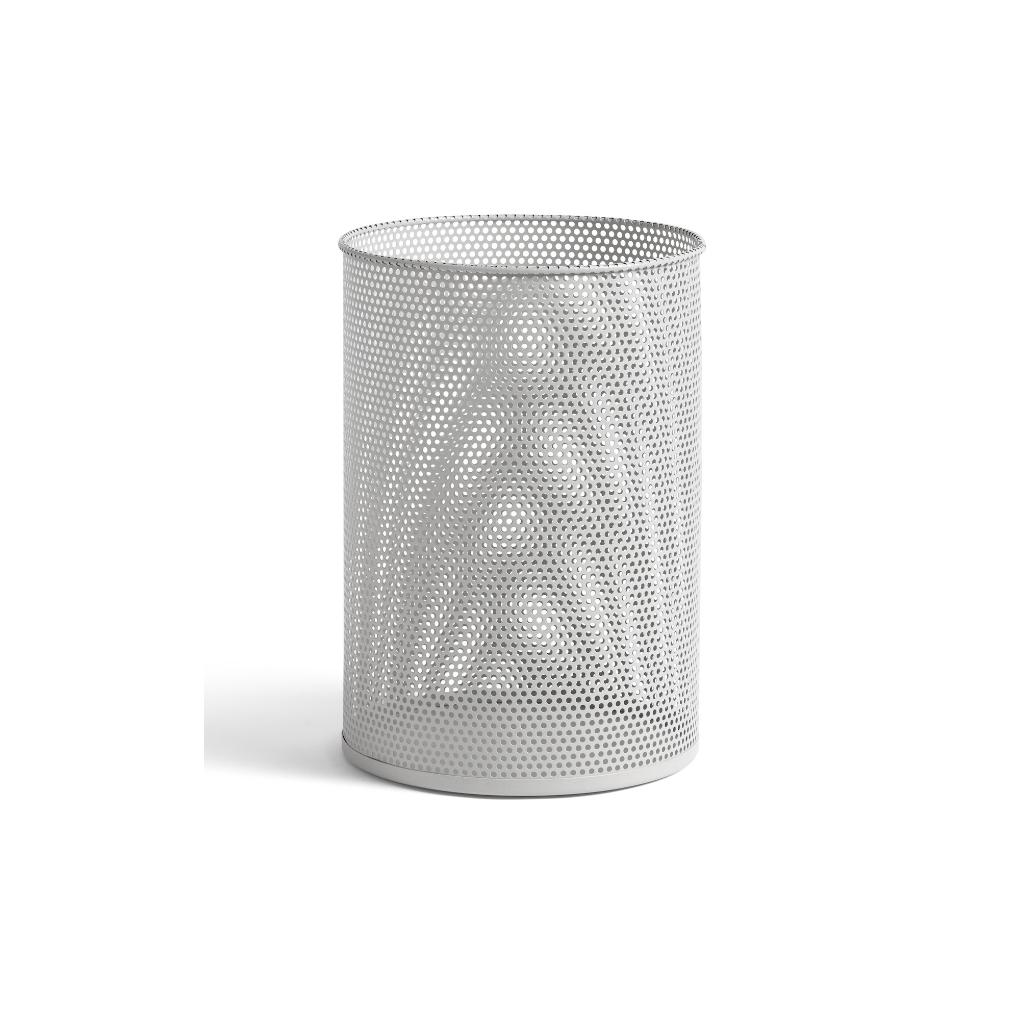 H44xØ30,5cm gris clair - Perforated Bin L - HAY