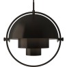 Gubi – Multi-Lite Ø36 cm pendant, black brass and black brass